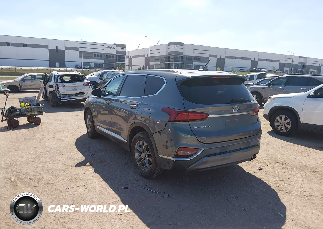 2019 Hyundai Santa Fe Se VIN:5NMS2CAD6KH120054 - 3