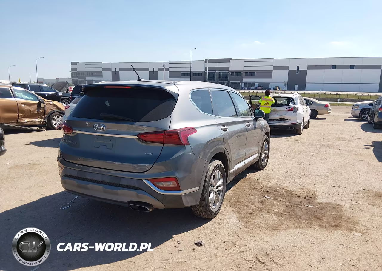 2019 Hyundai Santa Fe Se VIN:5NMS2CAD6KH120054 - 4