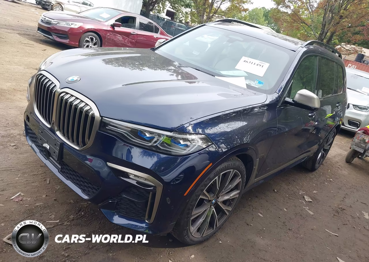 2021 BMW X7 M50I VIN:5UXCX6C06M9H30862 - 2
