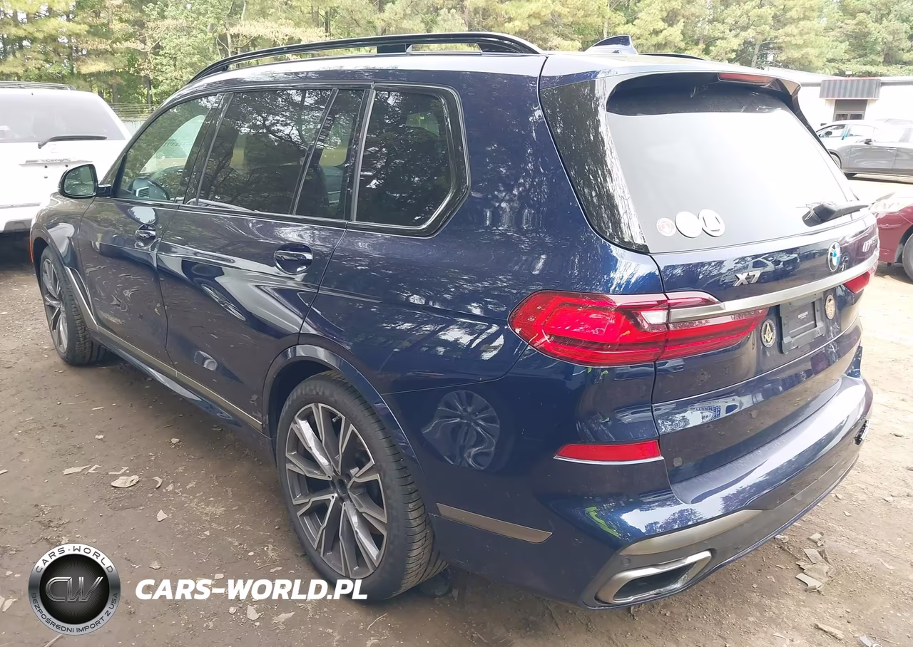 2021 BMW X7 M50I VIN:5UXCX6C06M9H30862 - 3