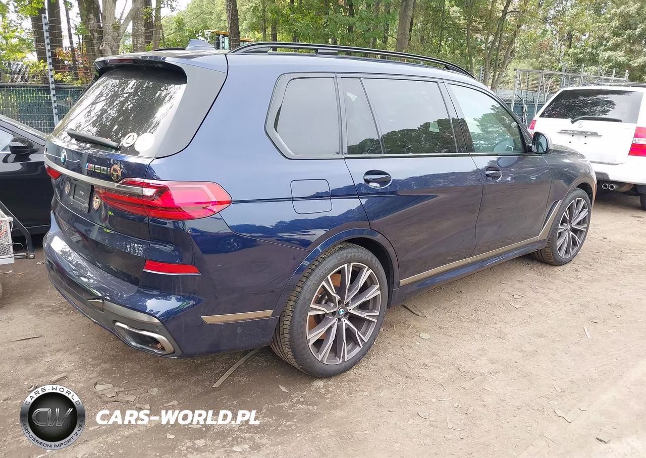 2021 BMW X7 M50I VIN:5UXCX6C06M9H30862 - 4