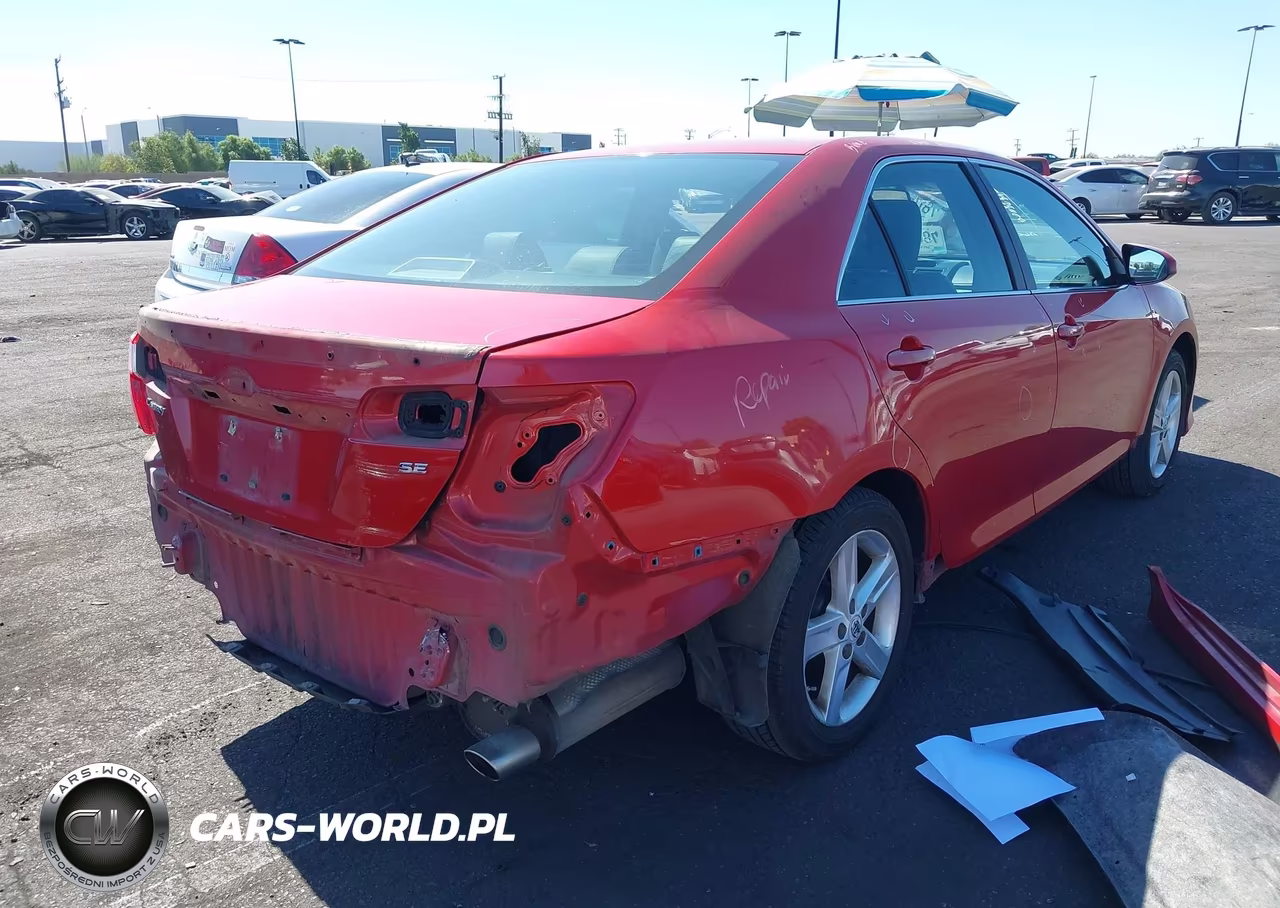 2012 Toyota Camry Se VIN:4T1BF1FK8CU576935 - 4