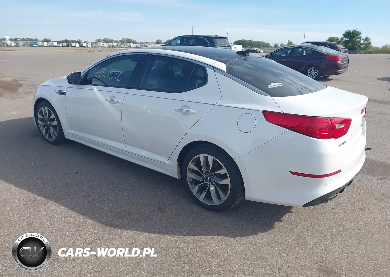 2014 Kia Optima Sx Turbo VIN:5XXGR4A6XEG263553 - 3