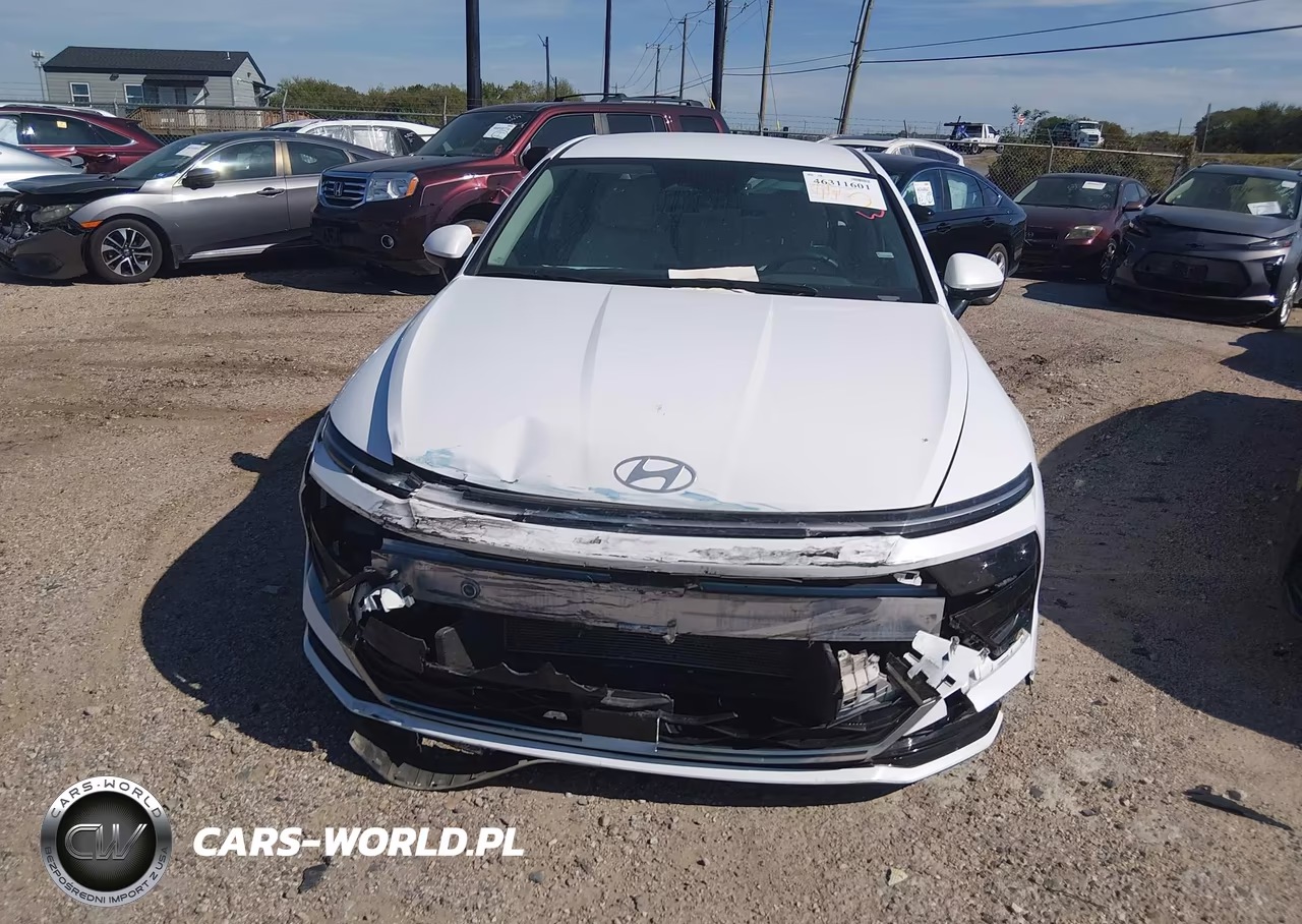 2025 Hyundai Sonata Sel VIN:KMHL64JAXSA458356 - 12
