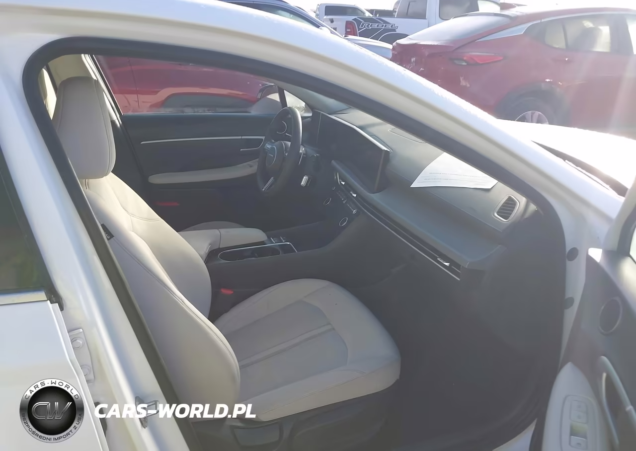 2025 Hyundai Sonata Sel VIN:KMHL64JAXSA458356 - 5