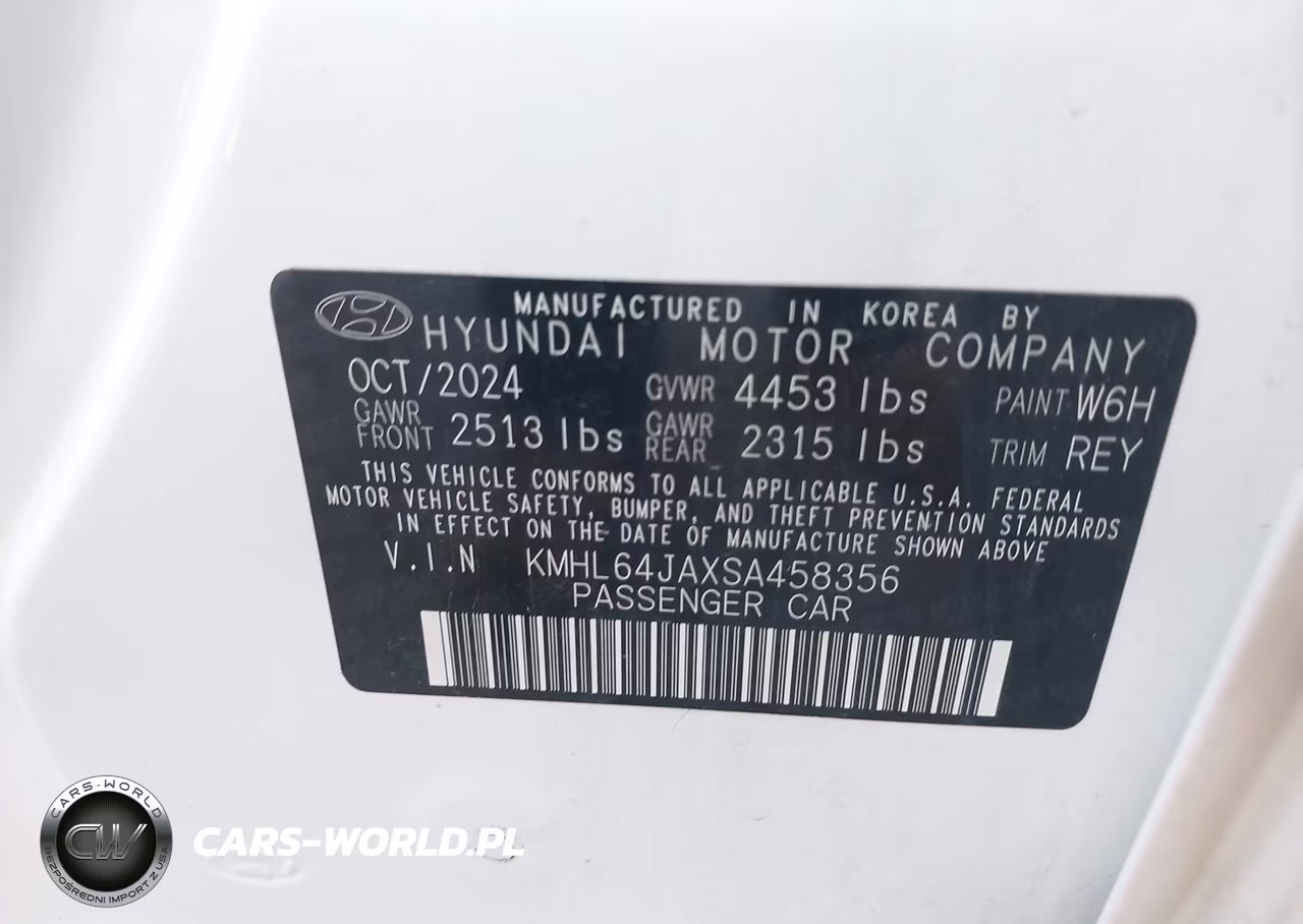2025 Hyundai Sonata Sel VIN:KMHL64JAXSA458356 - 9
