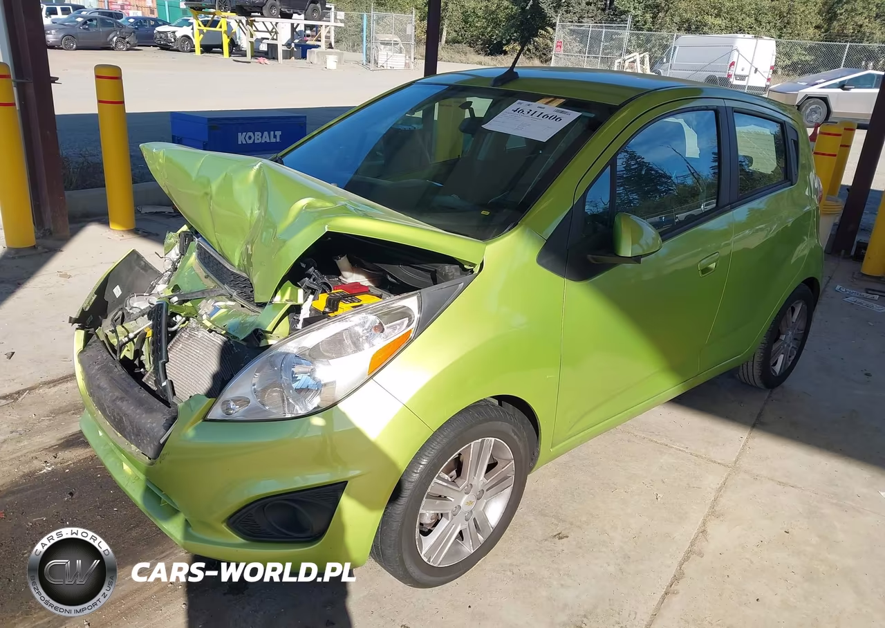 2013 Chevrolet Spark 1Lt Auto VIN:KL8CD6S91DC500472 - 2