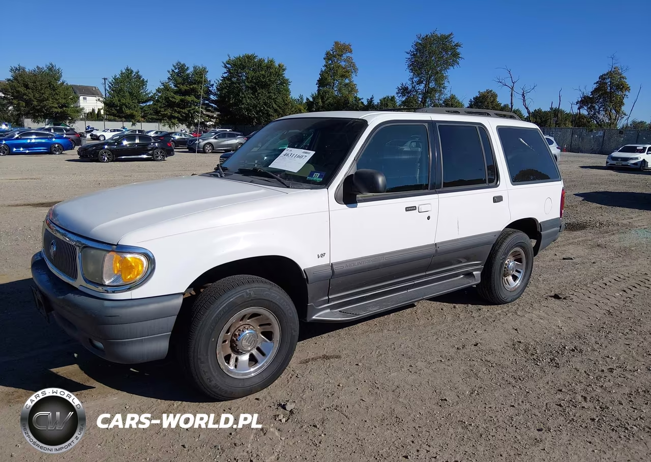 2000 Mercury Mountaineer VIN:4M2DU86P7YUJ17565 - 2