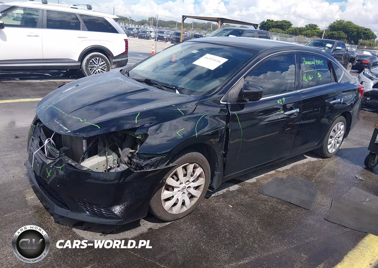 2017 Nissan Sentra Sv VIN:3N1AB7AP6HY274648 - 2