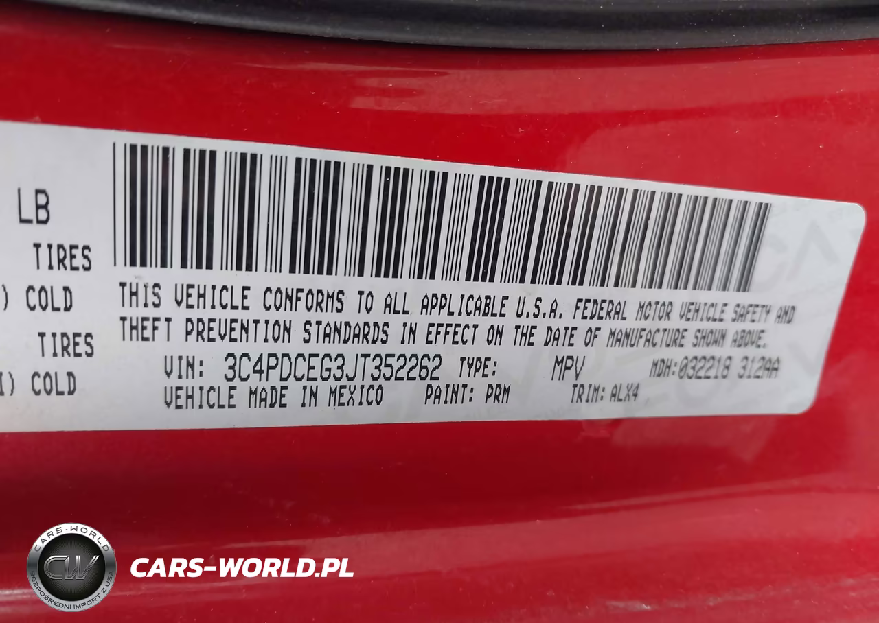 2018 Dodge Journey Gt VIN:3C4PDCEG3JT352262 - 9