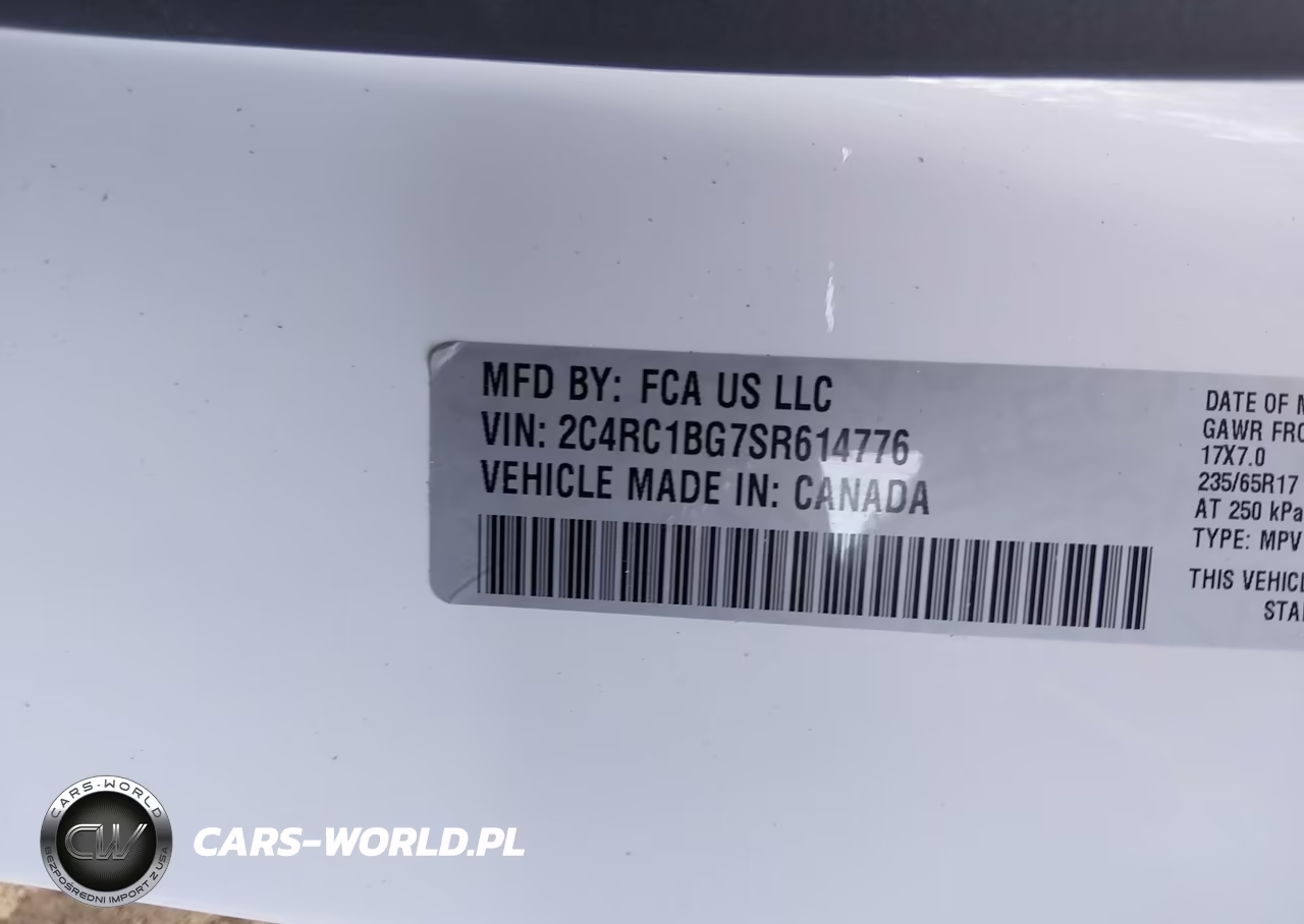 2025 Chrysler Pacifica Select VIN:2C4RC1BG7SR614776 - 9