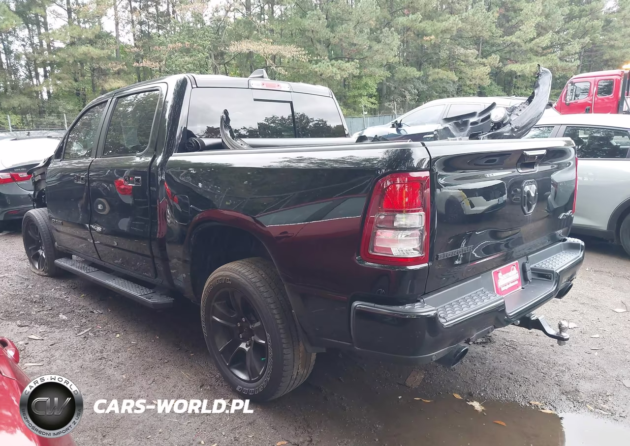 2021 Ram 1500 Big Horn 4X4 5'7 Box VIN:1C6SRFFT8MN674674 - 3