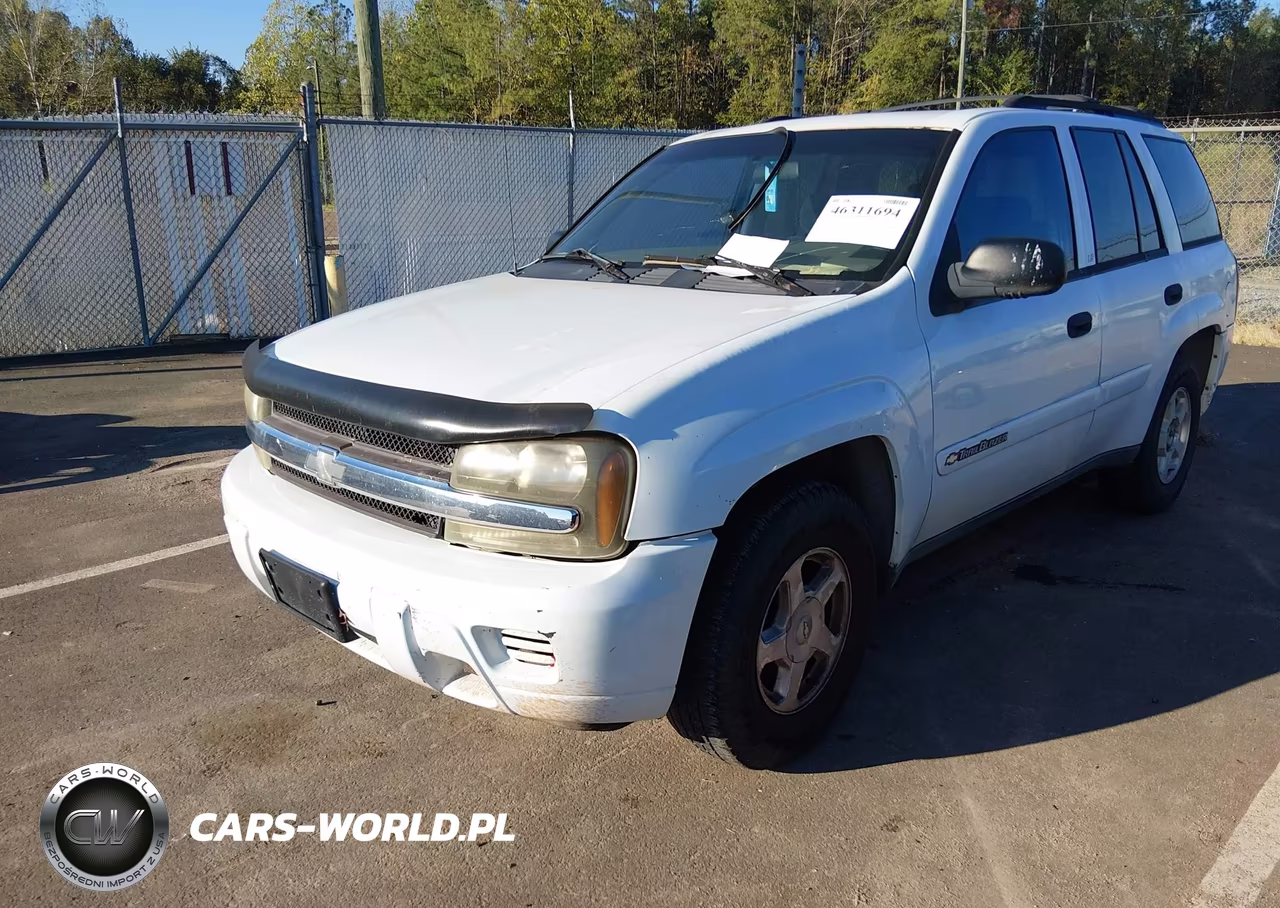 2002 Chevrolet Trailblazer Ls VIN:1GNDS13S222380570 - 2