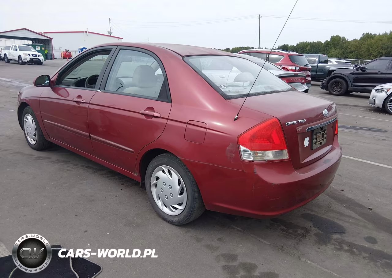 2007 Kia Spectra Ex VIN:KNAFE121575419737 - 3