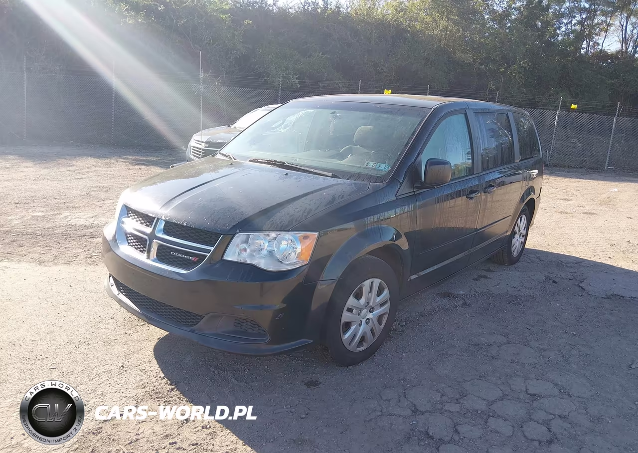2017 Dodge Grand Caravan Se VIN:2C4RDGBG7HR826487 - 2
