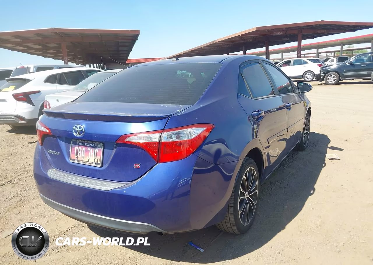 2014 Toyota Corolla S Plus VIN:5YFBURHE8EP078654 - 4