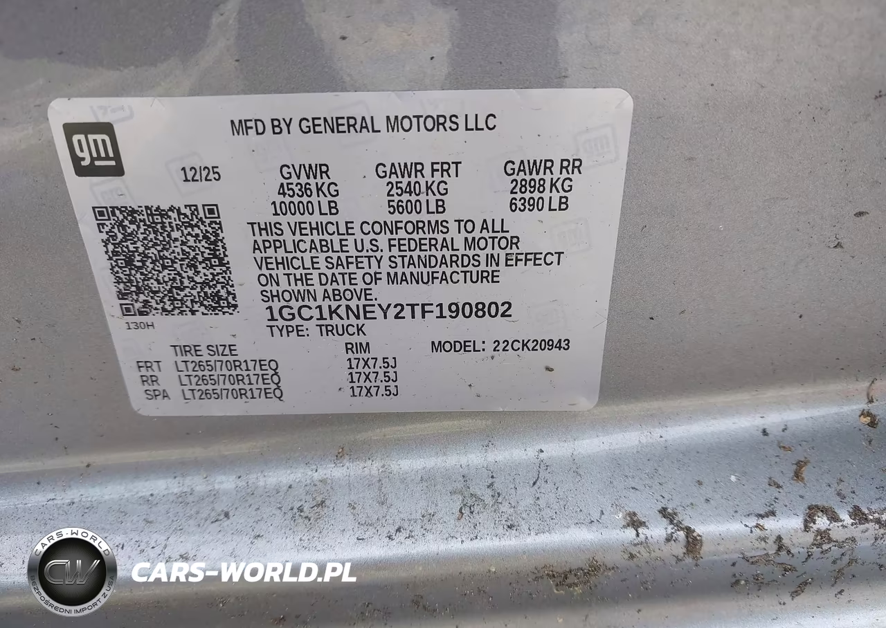 2026 Chevrolet Silverado 2500 Hd , Long Bed, Lt, 4Wd VIN:1GC1KNEY2TF190802 - 9