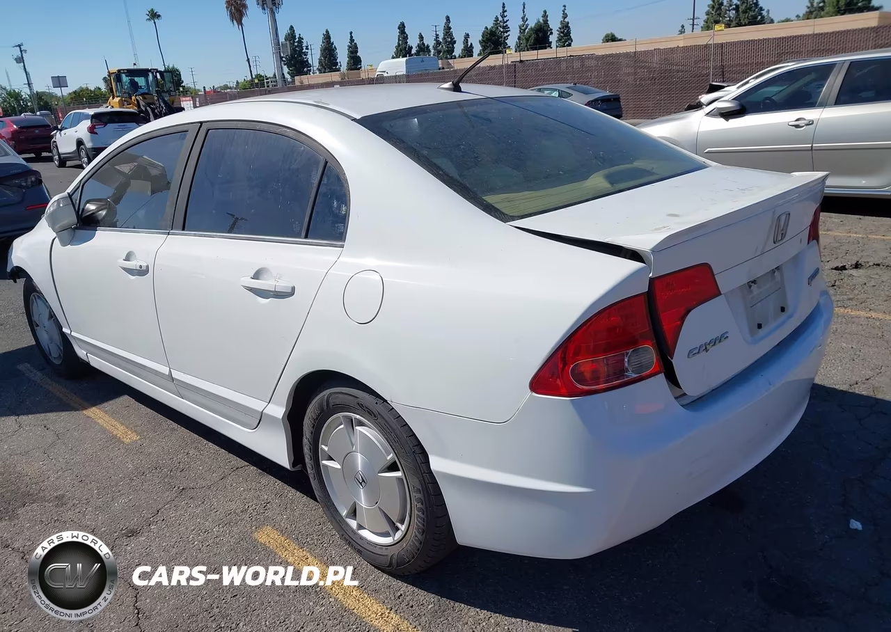 2007 Honda Civic Hybrid VIN:JHMFA362X7S014390 - 3