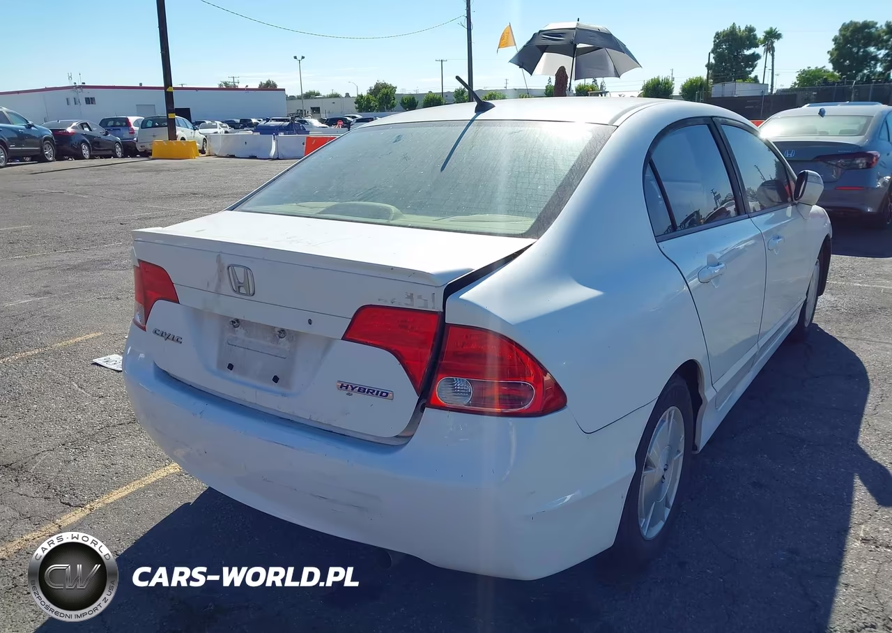 2007 Honda Civic Hybrid VIN:JHMFA362X7S014390 - 4