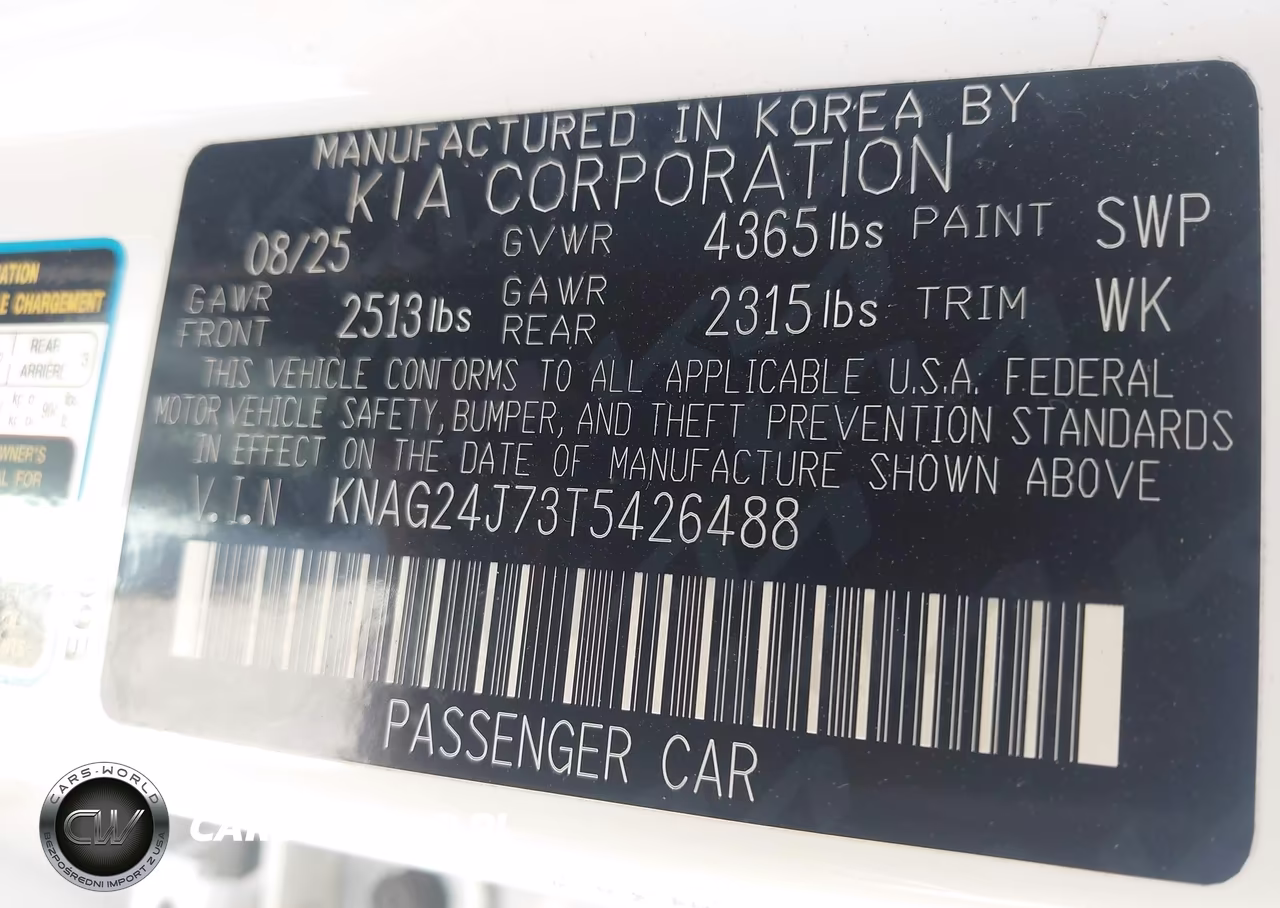 2026 Kia K5 Lxs Fwd VIN:KNAG24J73T5426488 - 9