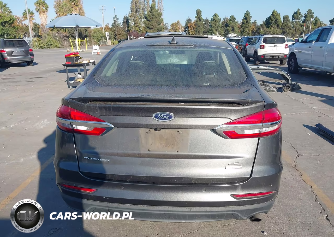 2019 Ford Fusion Se VIN:3FA6P0HD0KR177864 - 17