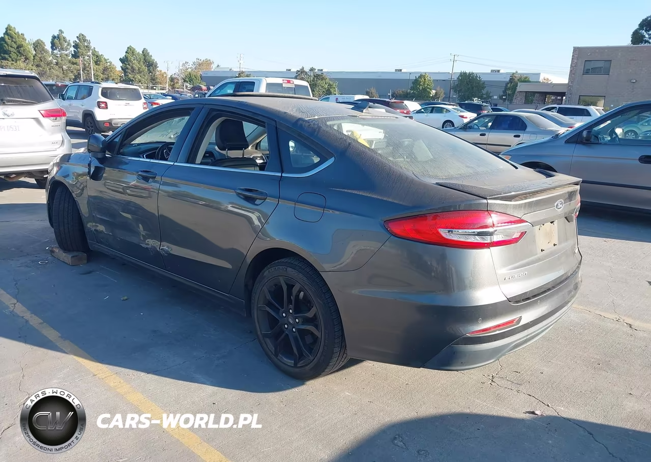 2019 Ford Fusion Se VIN:3FA6P0HD0KR177864 - 3
