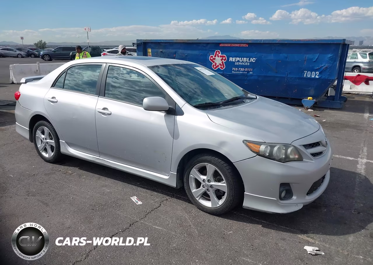 2012 Toyota Corolla S VIN:2T1BU4EE7CC858665 - 1