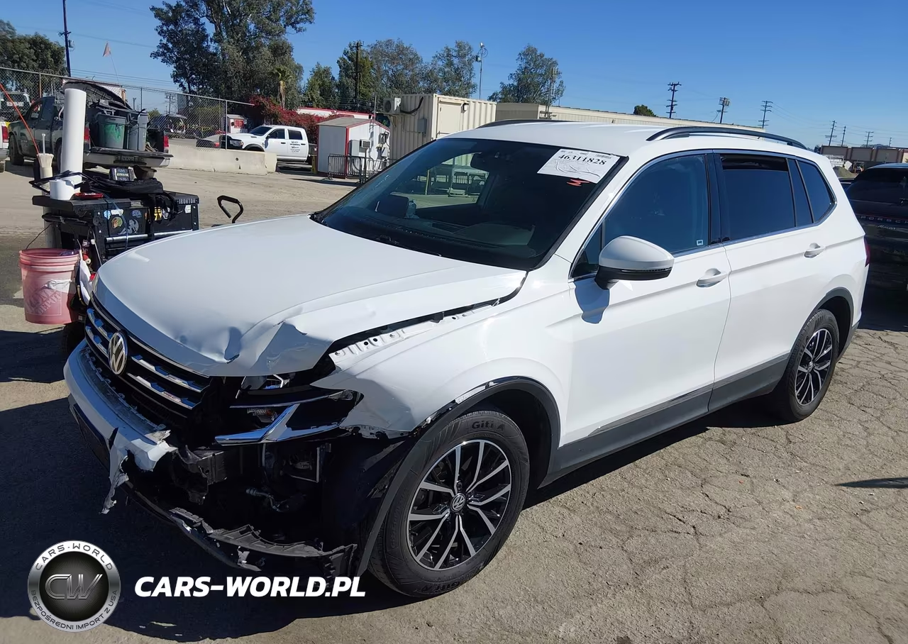 2021 Volkswagen Tiguan 2.0T Se-2.0T Se R-Line Black-2.0T Sel VIN:3VV3B7AX0MM098186 - 2