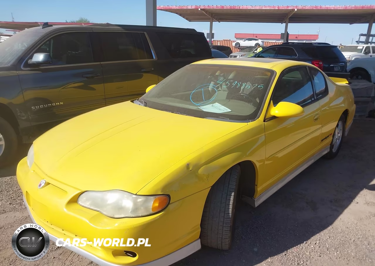 2004 Chevrolet Monte Carlo Supercharged Ss VIN:2G1WZ121849181574 - 2