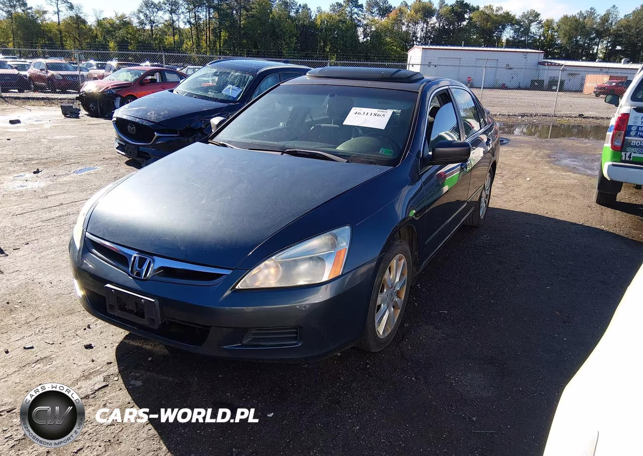 2007 Honda Accord 3.0 Ex VIN:1HGCM66507A099111 - 2