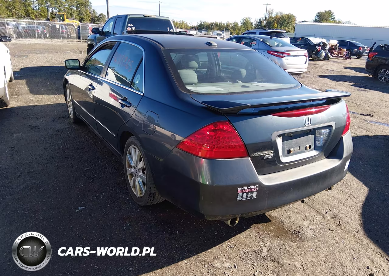 2007 Honda Accord 3.0 Ex VIN:1HGCM66507A099111 - 3