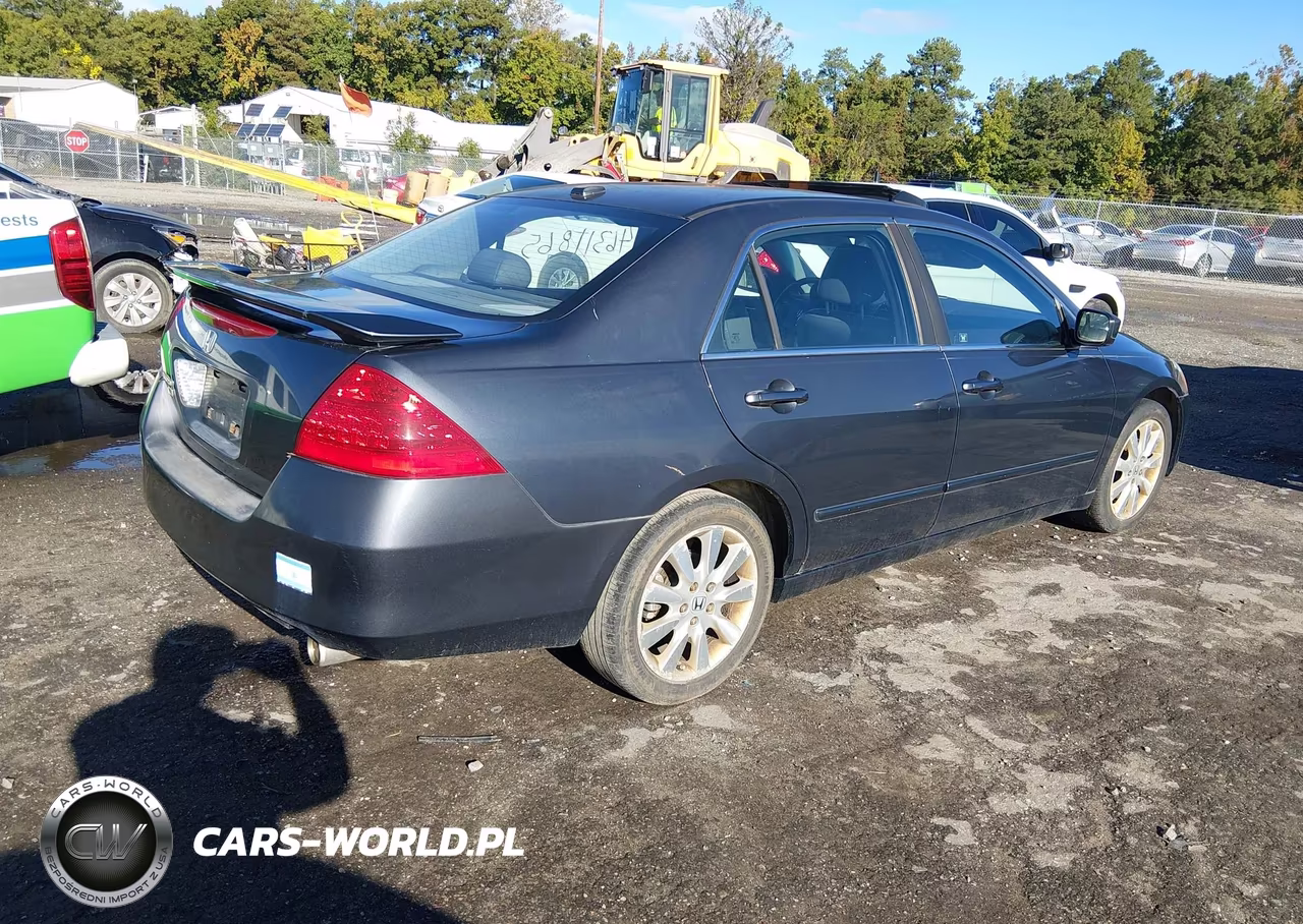 2007 Honda Accord 3.0 Ex VIN:1HGCM66507A099111 - 4