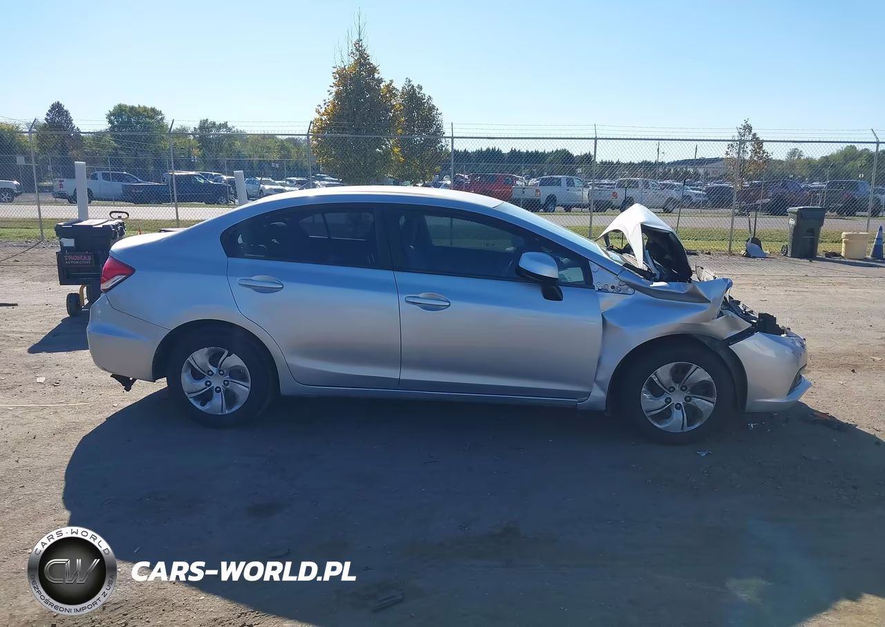2013 Honda Civic Lx VIN:19XFB2F51DE205052 - 13
