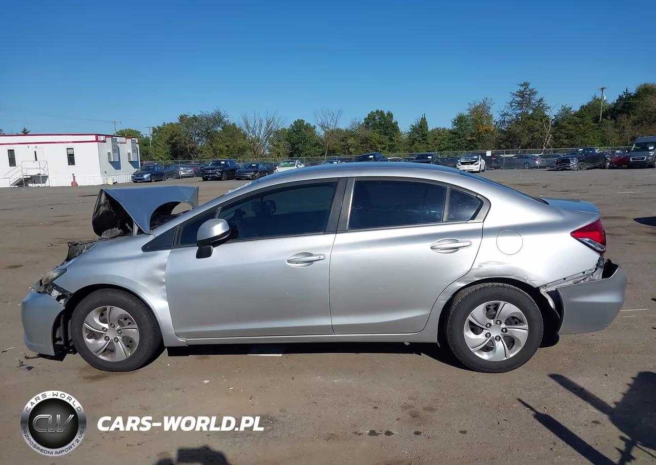 2013 Honda Civic Lx VIN:19XFB2F51DE205052 - 14