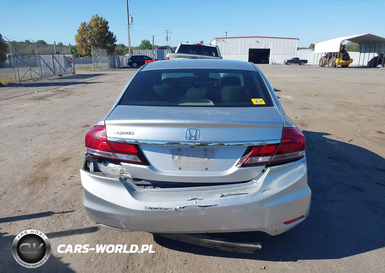 2013 Honda Civic Lx VIN:19XFB2F51DE205052 - 16