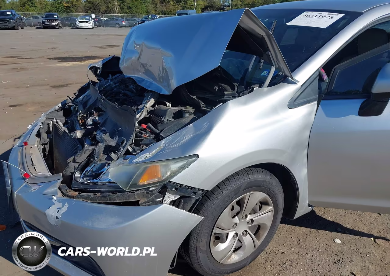 2013 Honda Civic Lx VIN:19XFB2F51DE205052 - 6