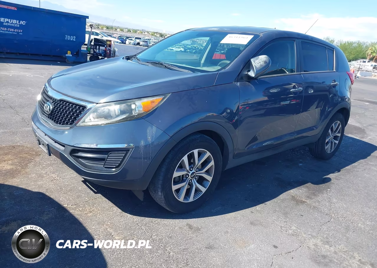 2015 Kia Sportage Lx VIN:KNDPB3AC5F7786140 - 2