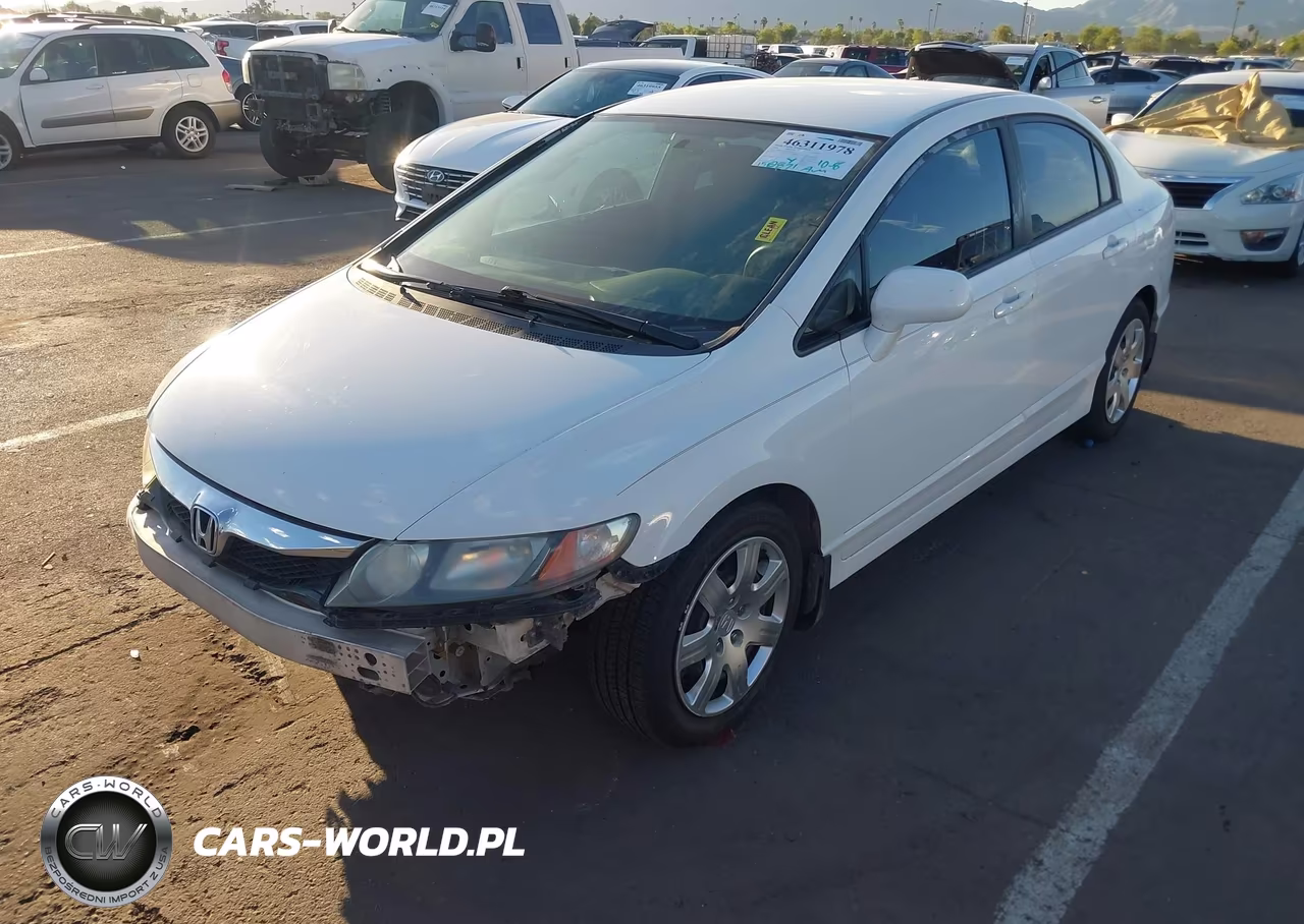 2010 Honda Civic Lx VIN:19XFA1F58AE034356 - 2