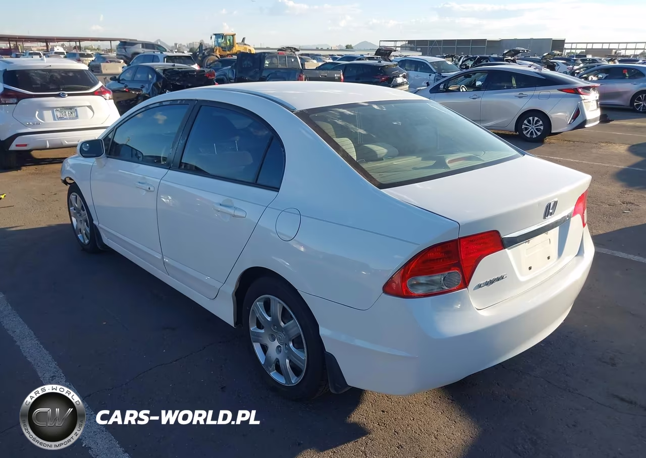 2010 Honda Civic Lx VIN:19XFA1F58AE034356 - 3