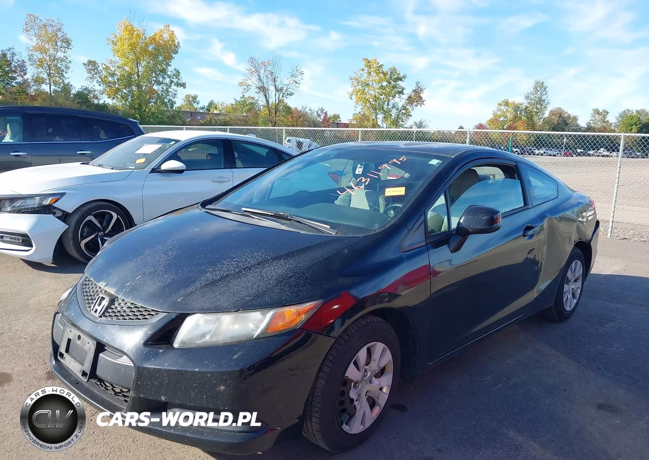 2012 Honda Civic Lx VIN:2HGFG3B5XCH525259 - 2