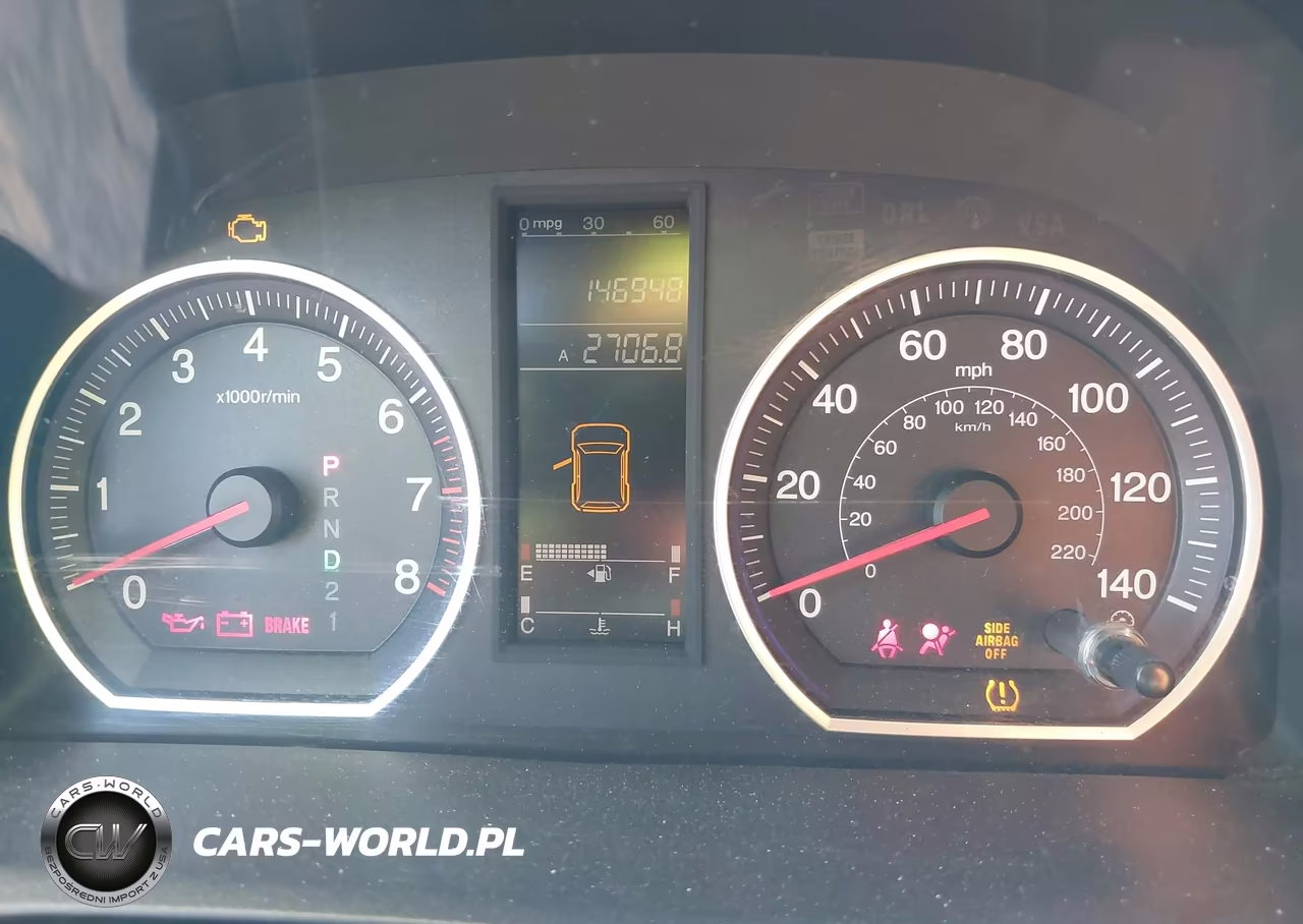 2007 Honda Cr-V Lx VIN:JHLRE38357C009135 - 7