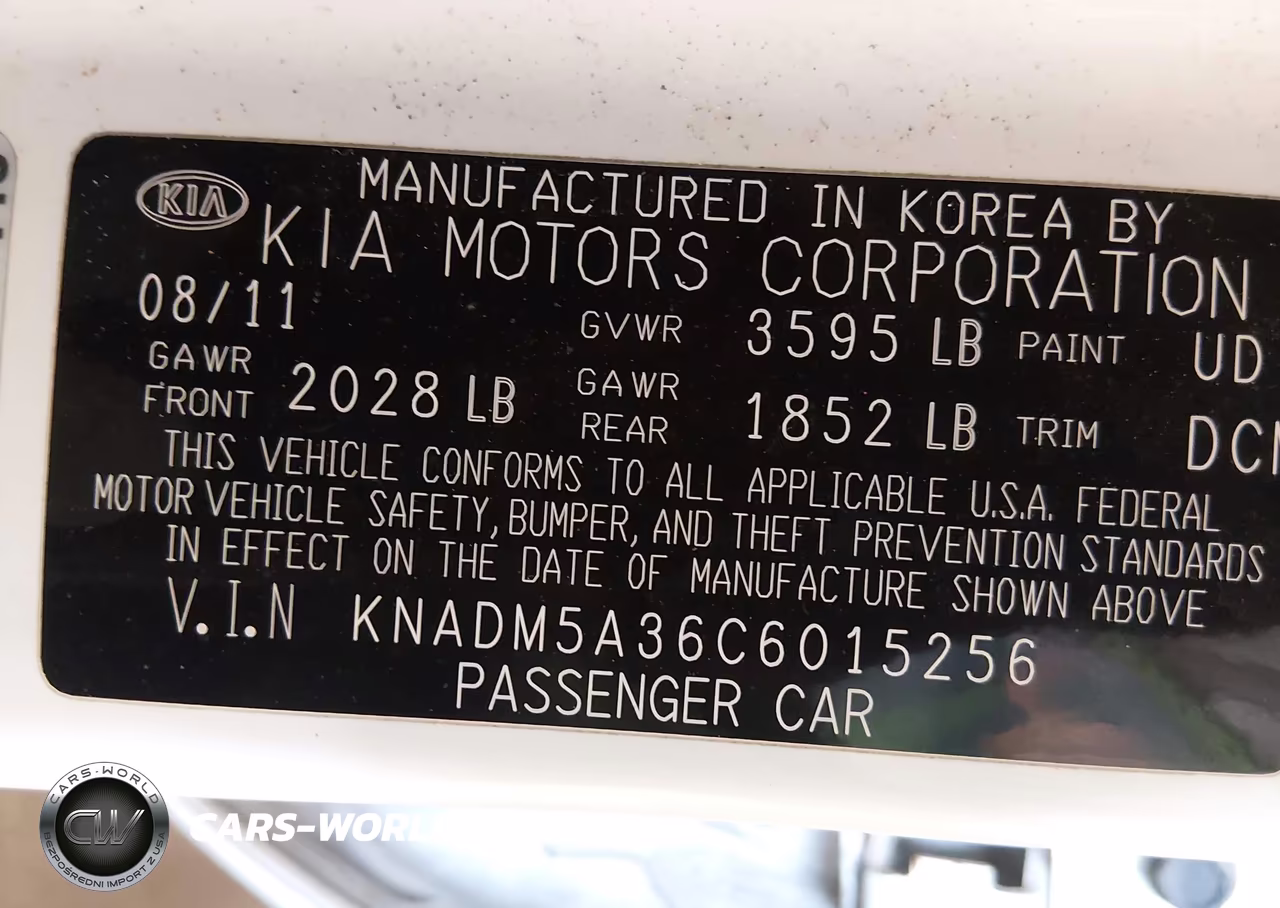 2012 Kia Rio5 Lx VIN:KNADM5A36C6015256 - 9