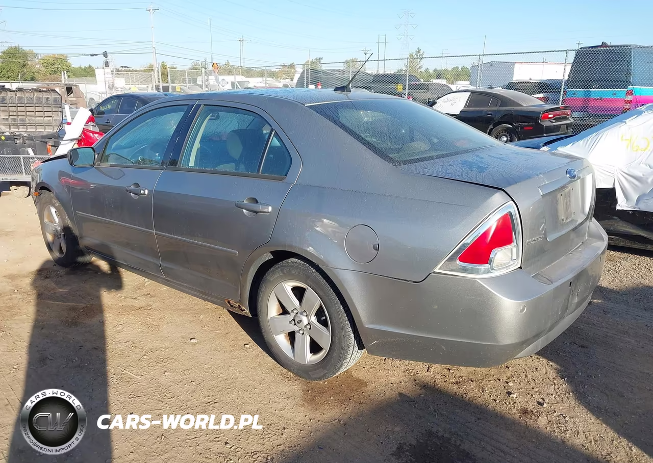 2008 Ford Fusion Se VIN:3FAHP07Z88R207501 - 3