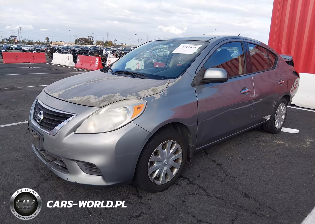 2014 Nissan Versa 1.6 Sv VIN:3N1CN7AP8EK455927 - 2