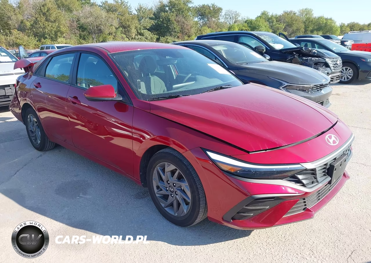 2025 Hyundai Elantra Hybrid Blue