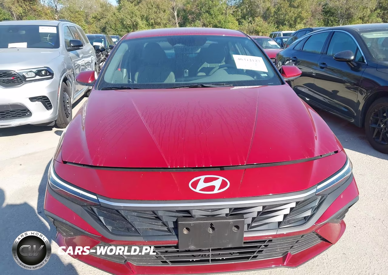 2025 Hyundai Elantra Hybrid Blue VIN:KMHLM4DJ1SU178521 - 12