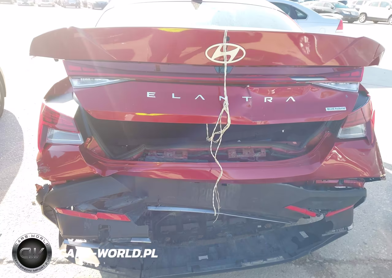 2025 Hyundai Elantra Hybrid Blue VIN:KMHLM4DJ1SU178521 - 6