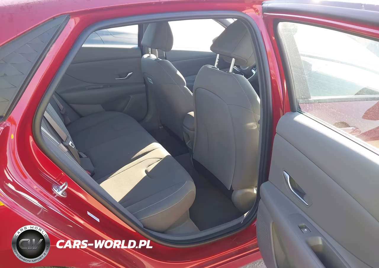 2025 Hyundai Elantra Hybrid Blue VIN:KMHLM4DJ1SU178521 - 8