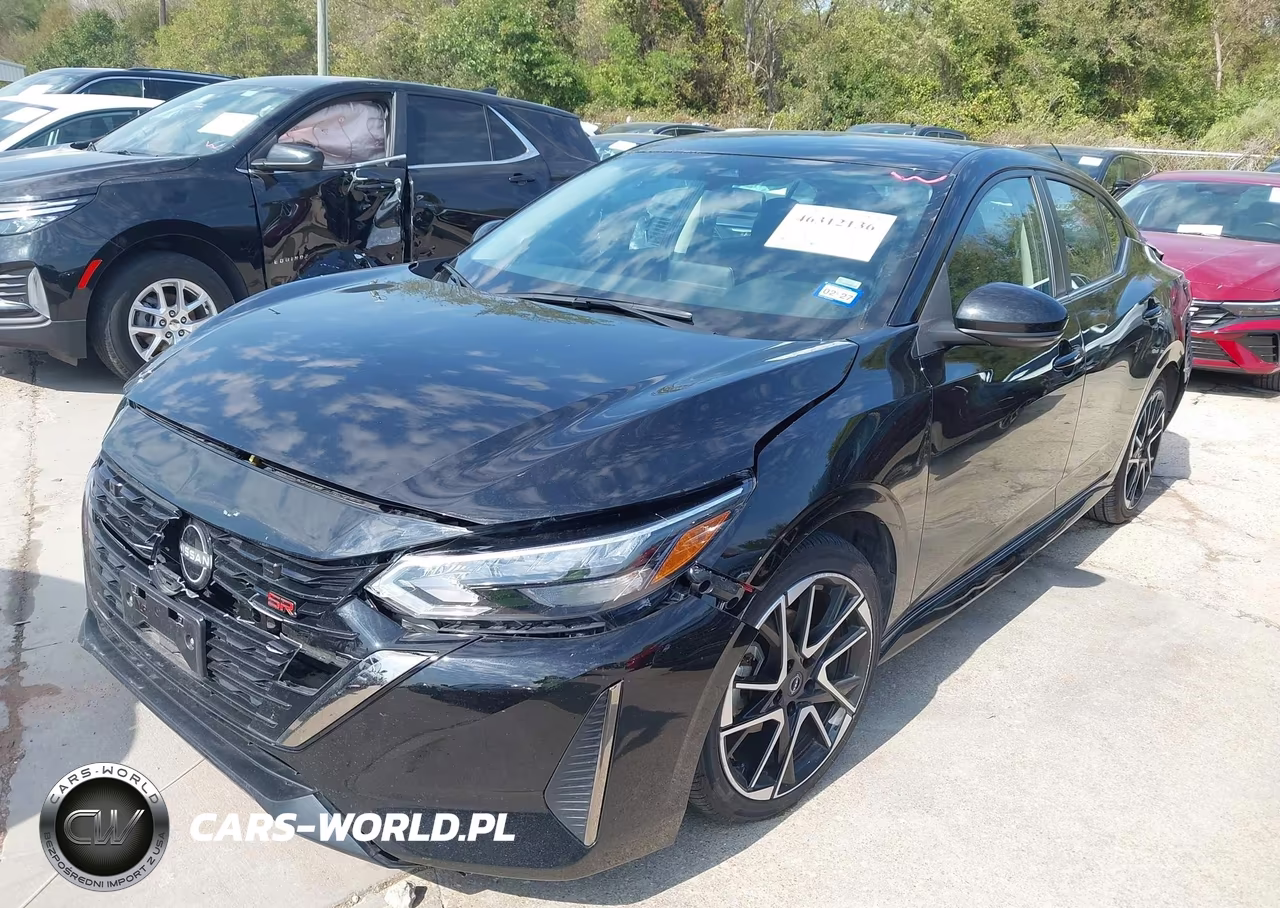 2025 Nissan Sentra Sr VIN:3N1AB8DV2SY311735 - 2