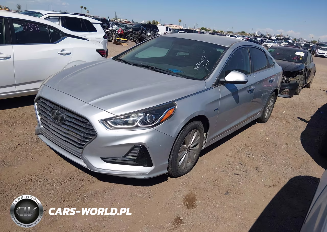 2019 Hyundai Sonata Hybrid Se VIN:KMHE24L36KA084539 - 2